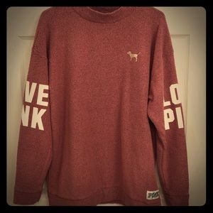 Pink Victoria secret long sleeve tee/tunic